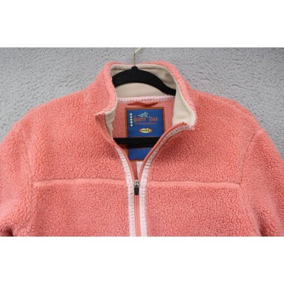 Horny Toad Over and Out Gear Sherpa Fleece Full Zip Jacket-Size Small-Pockets - Picture 5 of 11